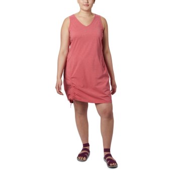 Dámské Šaty Columbia Anytime Casual III Plus Size Růžové FGJKSE615